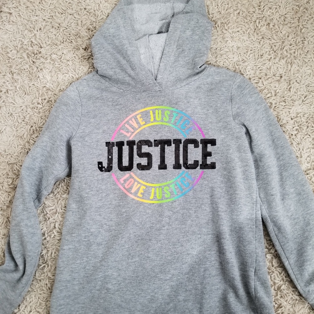 Justice lightweight hoodie